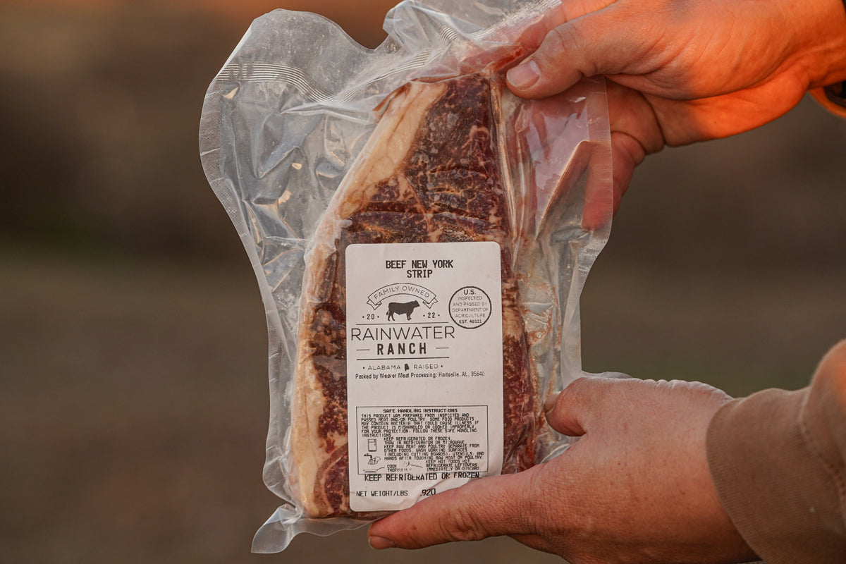 USDA PRIME New York Strip (Wagyu × Angus)